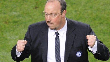 Chelsea interim manager Rafael Benitez