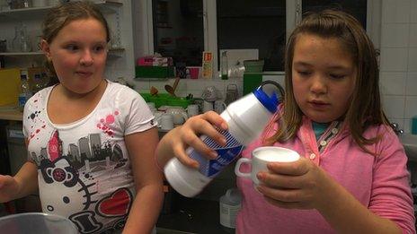 Victoria and Amy at Holt Youth Project