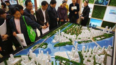 Real estate fair in Beijing, file photo