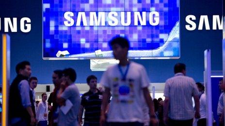 Samsung stand at a recent trade fair