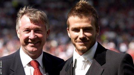 Alex Ferguson; David Beckham