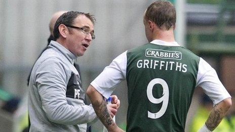 Hibernian manager Pat Fenlon