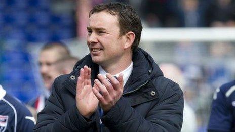 Ross County manager Derek Adams