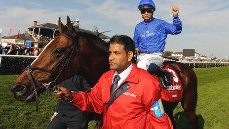 Encke wins the St Leger