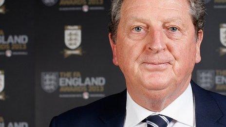 England manager Roy Hodgson