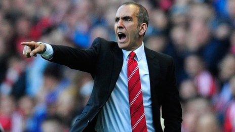 Sunderland manager Paolo Di Canio