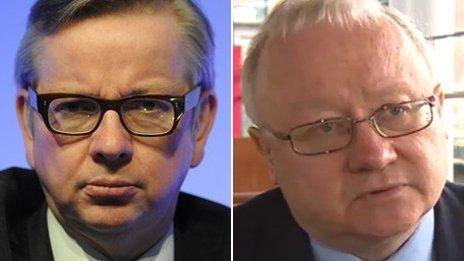 Michael Gove a Leighton Andrews