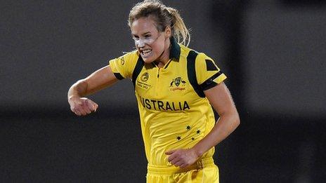 Australian cricketer Ellyse Perry