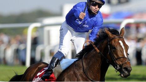 Encke wins the 2012 St Leger