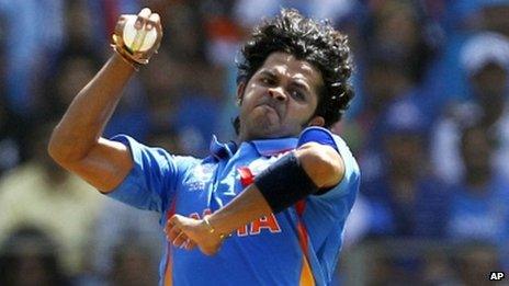 File photo of S Sreesanth bowling