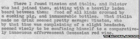 Snapshot of Foreign Office letter (Crown copyright. Image courtesy of The National Archives)