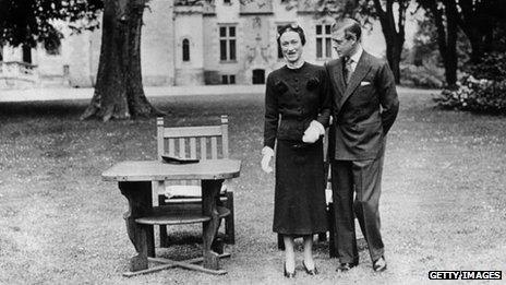 The Duke and Duchess of Windsor pictured in May 1937