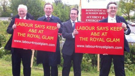 Leighton Andrews, Chris Bryant, Owen Smith and Mick Antoniw launch their defence of the Royal Glamorgan