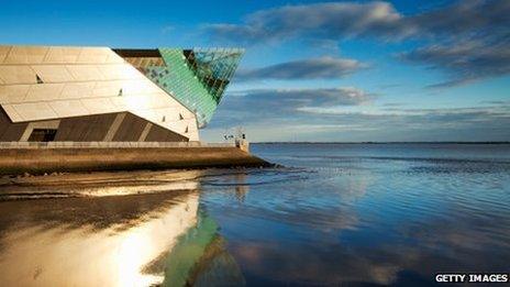 The Deep has become the most famous landmark in Hull