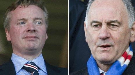 Craig Whyte (left) and Charles Green