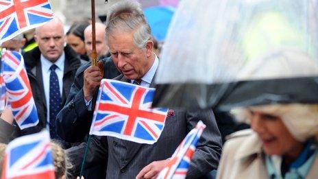 The Prince of Wales and Duchess of Cornwall