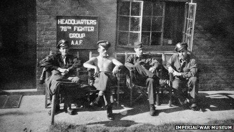 78th Fighter Group at Duxford during World War II