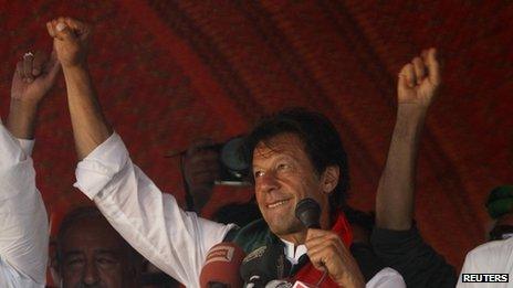 Imran Khan in May 2013