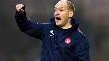 Hamilton player-manager Alex Neil