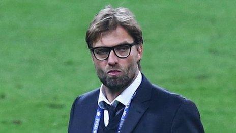 Borussia Dortmund head coach Jurgen Klopp