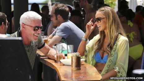 Wayne Lineker and Lauren Pope