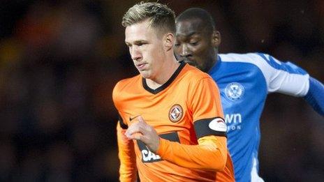 Dundee United full-back Barry Douglas