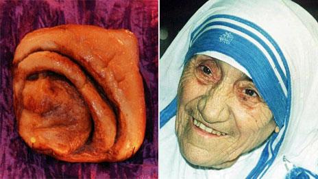 Nun bun and Mother Teresa