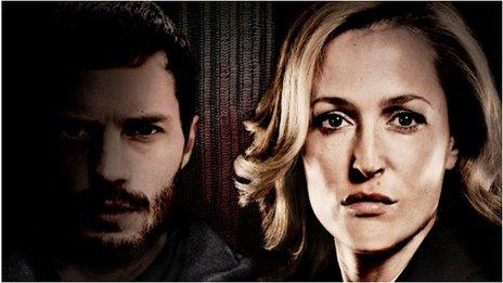 Jamie Dornan and Gillian Anderson