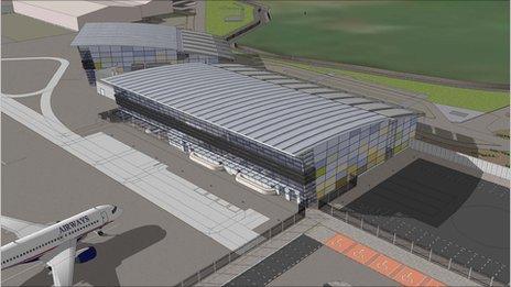 Lydd Airport terminal design