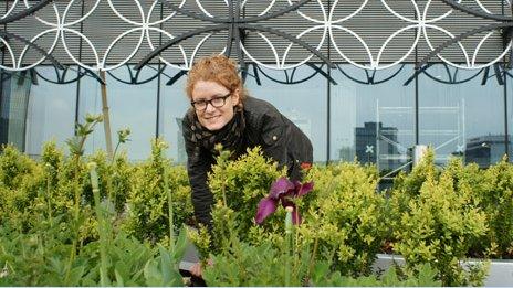 Alys Fowler at the Library of Birmingham