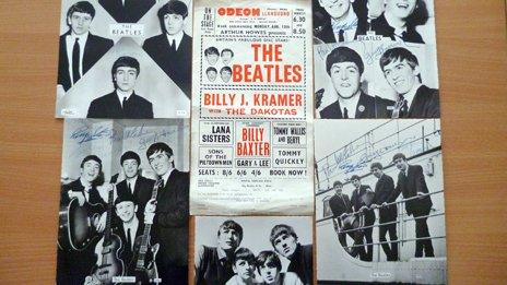 Richie Astall's Beatles memorabilia