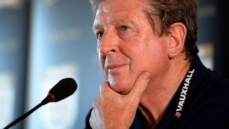 England manager Roy Hodgson