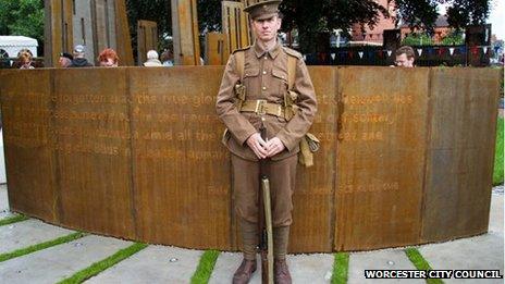 Gheluvelt Park memorial