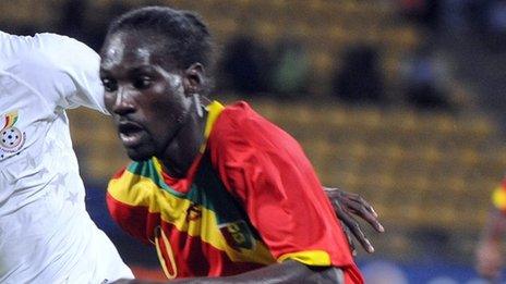 Guinea's Ismael Bangoura