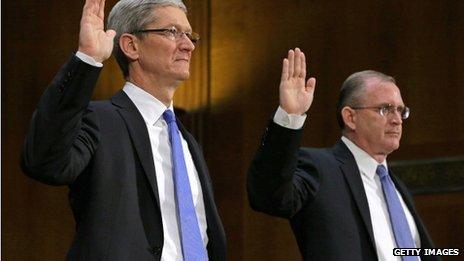 Apple executives testify before Congressional committee 21 May