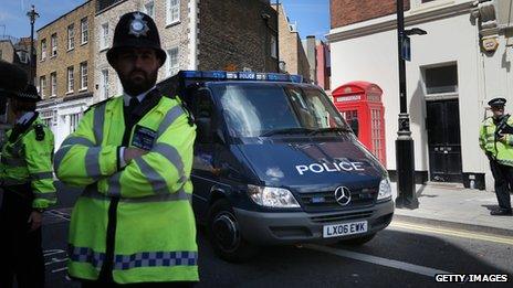 Police van carrying Michael Adebolajo arrives at court