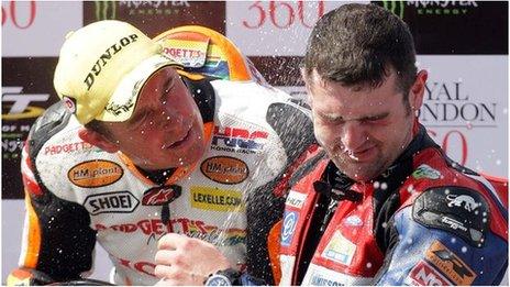 John McGuinness and Michael Dunlop