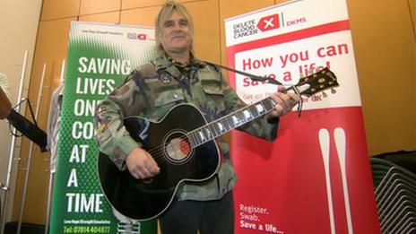 Mike Peters from The Alarm