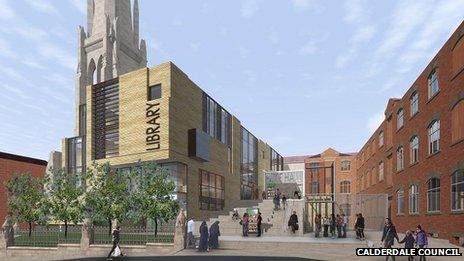 Calderdale central library and archive