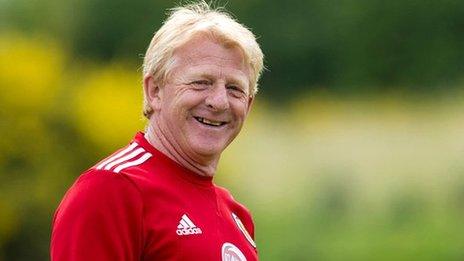 Scotland boss Gordon Strachan