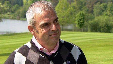 European Ryder Cup captain Paul McGinley