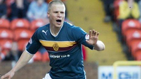 Henrik Ojamaa scored 13 goals during his time at Motherwell