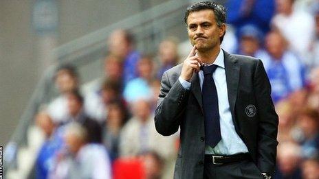 Chelsea manager Jose Mourinho