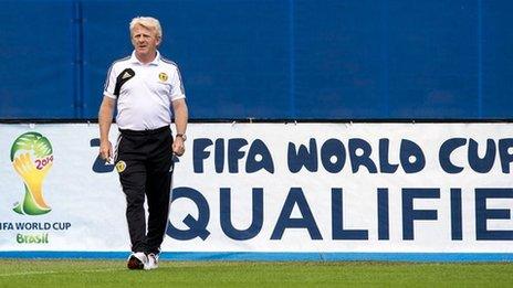 Scotland manager Gordon Strachan