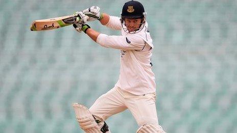 Sussex batsman Ed Joyce