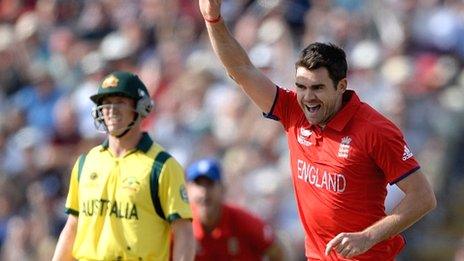 England seamer James Anderson