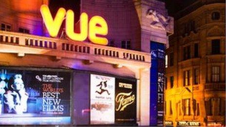 Vue runs the UK's highest grossing cinema at Shepherd's Bush Westfield shopping centre