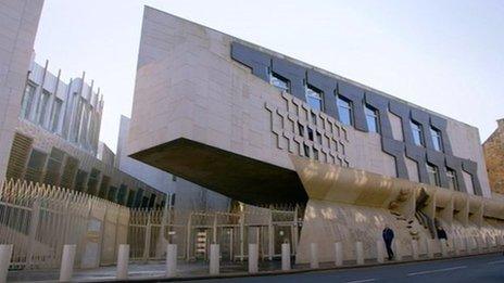 The Scottish Parliament at Holyrood was designed by Catalan architect Enric Miralles