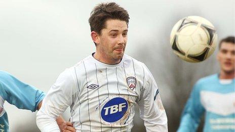 Curtis Allen scored 20 goals last season for Coleraine