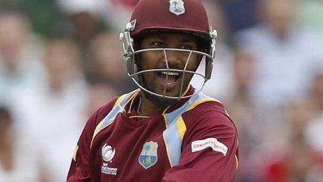 West Indies' Denesh Ramdin